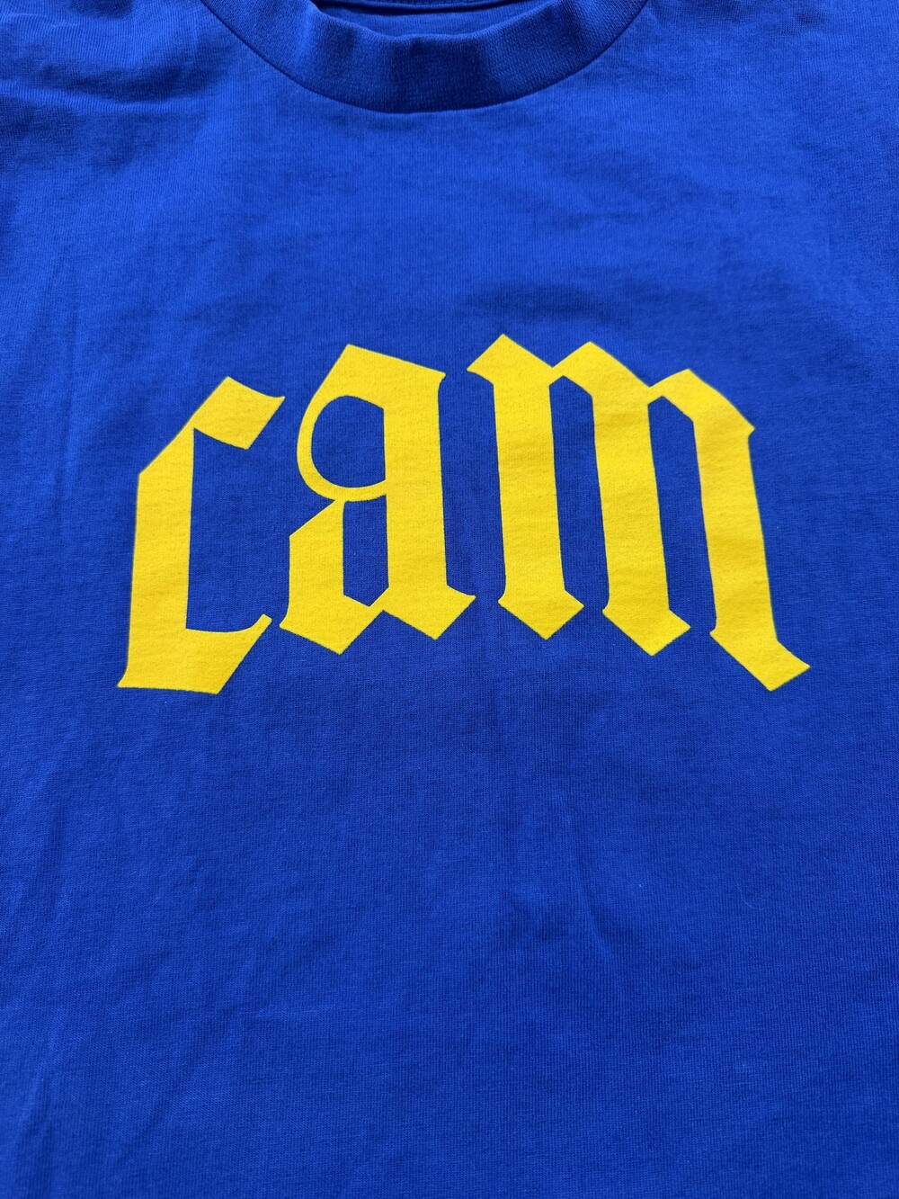 Cam Shirt Mens Small Blue Private Reserve 09 Cannabis OG Graphic Tee T-Shirt - Picture 3 of 9